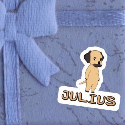 Sticker Julius Rhodesian Ridgeback Notebook Image