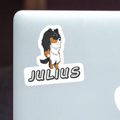 Aufkleber Julius Schäferhund Laptop Image