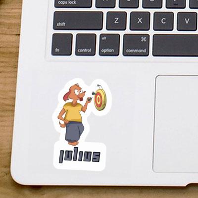 Julius Sticker Dog Laptop Image