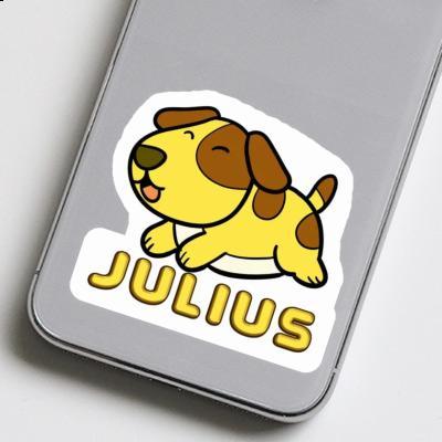 Sticker Dog Julius Notebook Image