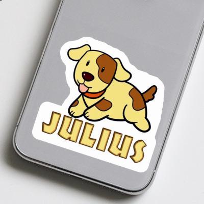 Julius Sticker Hund Notebook Image