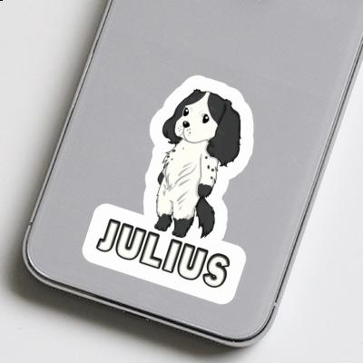 Sticker Julius Cocker Spaniel Laptop Image