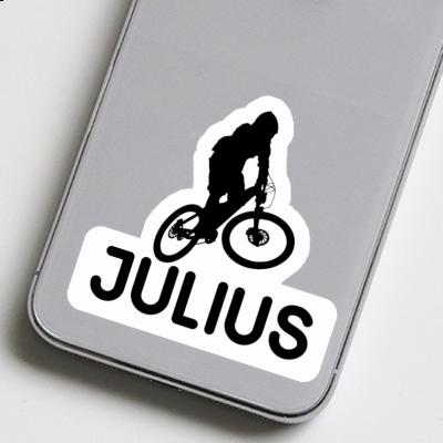 Julius Autocollant Downhiller Laptop Image