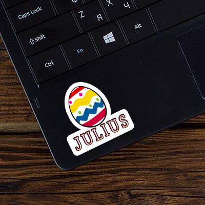 Easter Egg Sticker Julius Notebook Image