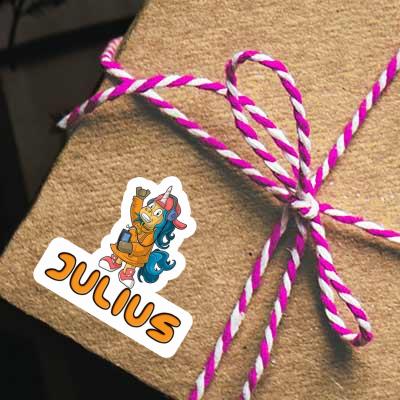 Autocollant Licorne hip-hop Julius Gift package Image