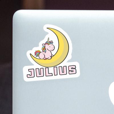 Sticker Unicorn Julius Notebook Image