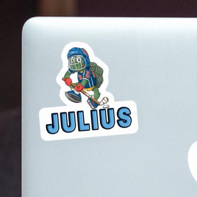 Hockey Player Sticker Julius Image