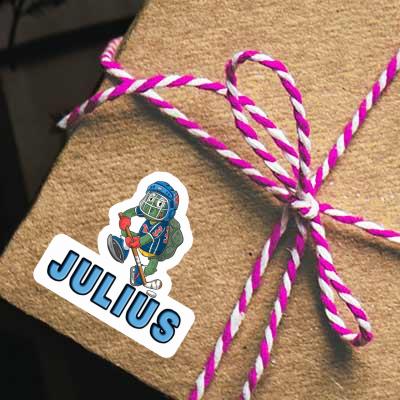 Eishockeyspieler Sticker Julius Gift package Image