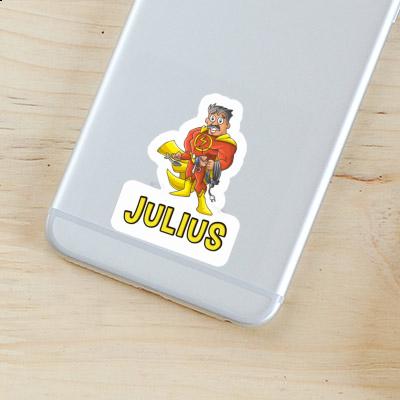 Electrician Sticker Julius Notebook Image