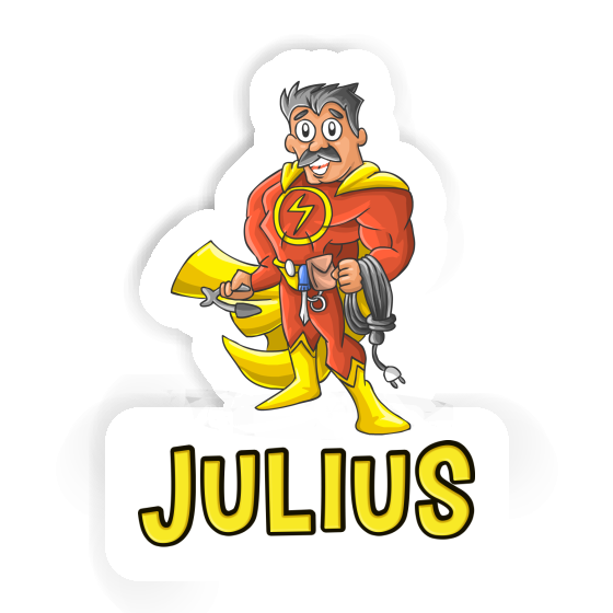 Electrician Sticker Julius Gift package Image