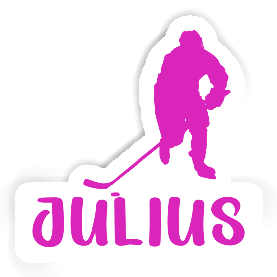 Julius Autocollant Joueuse de hockey Image