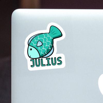 Sticker Julius Fish Laptop Image