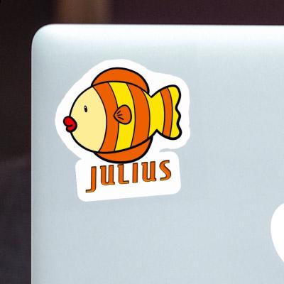 Fish Sticker Julius Notebook Image