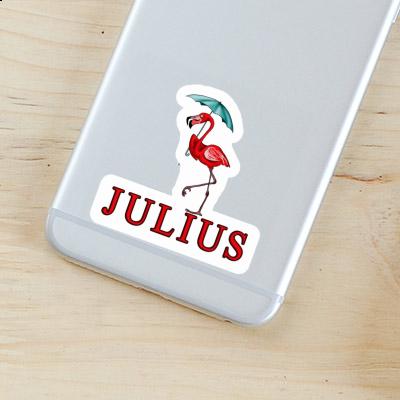 Sticker Julius Flamingo Gift package Image