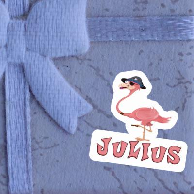 Sticker Julius Flamingo Laptop Image