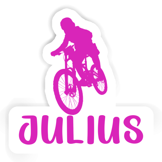 Julius Sticker Freeride Biker Laptop Image