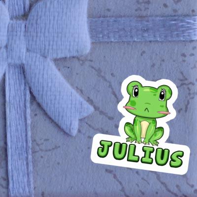 Grenouille Autocollant Julius Notebook Image