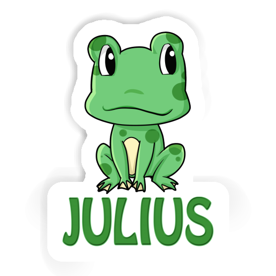 Frosch Aufkleber Julius Image