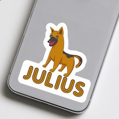 Julius Sticker Schäferhund Image