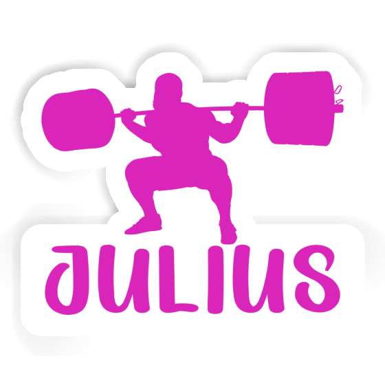 Weightlifter Sticker Julius Gift package Image