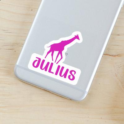 Giraffe Sticker Julius Laptop Image