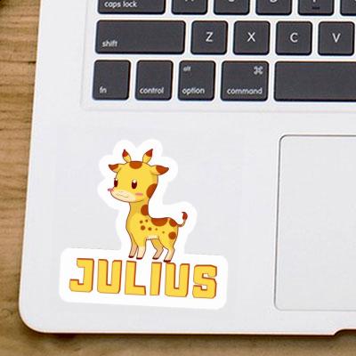 Autocollant Girafe Julius Gift package Image