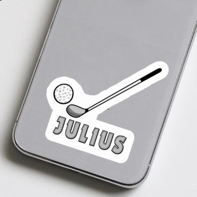 Julius Sticker Golf Club Notebook Image