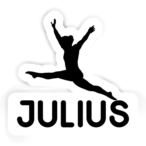 Sticker Gymnast Julius Notebook Image