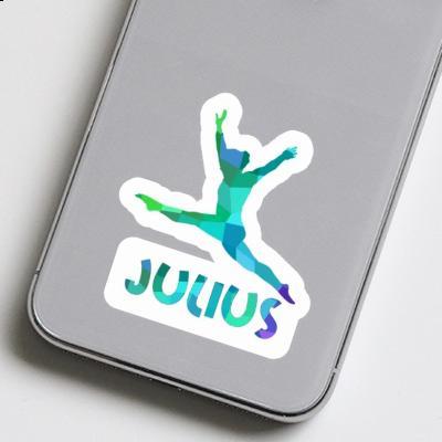 Julius Aufkleber Gymnastin Laptop Image