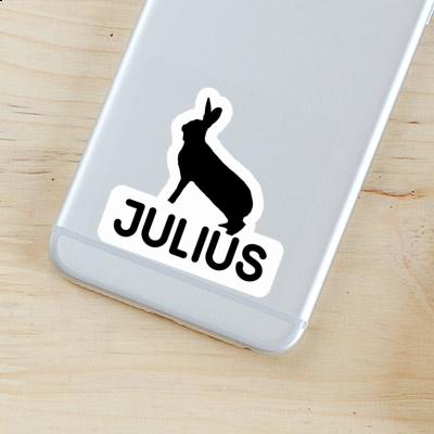 Kaninchen Sticker Julius Laptop Image