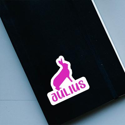 Sticker Rabbit Julius Image