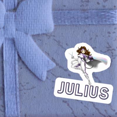 Sticker Julius Hairdresser Laptop Image