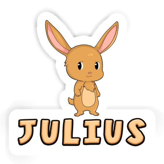 Julius Sticker Easter Bunny Image