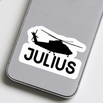 Hélicoptère Autocollant Julius Image