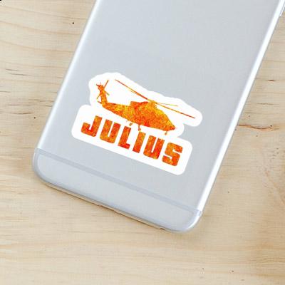 Sticker Julius Helikopter Image