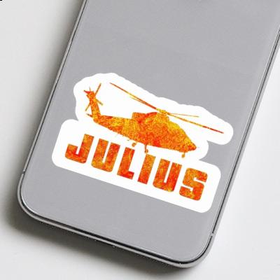 Sticker Julius Helikopter Image