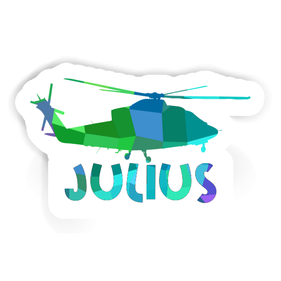 Sticker Helicopter Julius Gift package Image