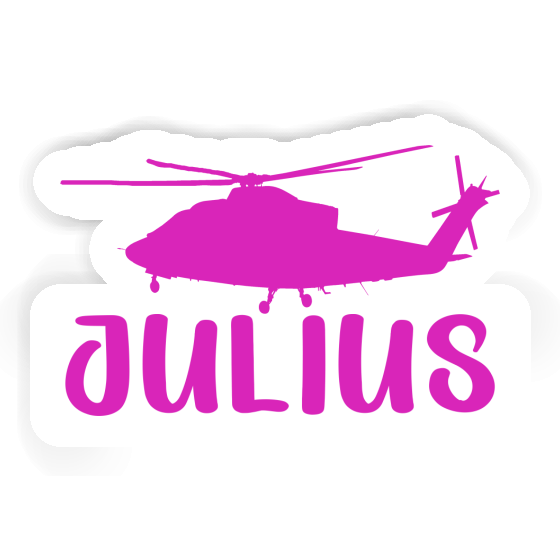 Sticker Helicopter Julius Gift package Image