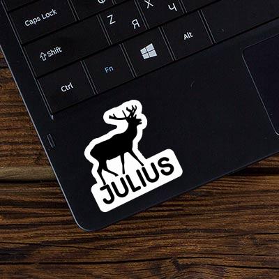 Julius Sticker Hirsch Notebook Image