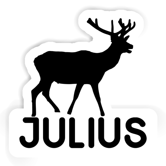 Autocollant Cerf Julius Laptop Image