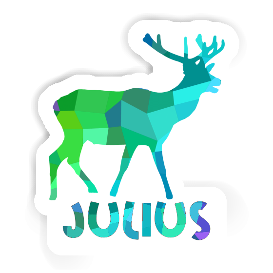 Julius Sticker Hirsch Notebook Image