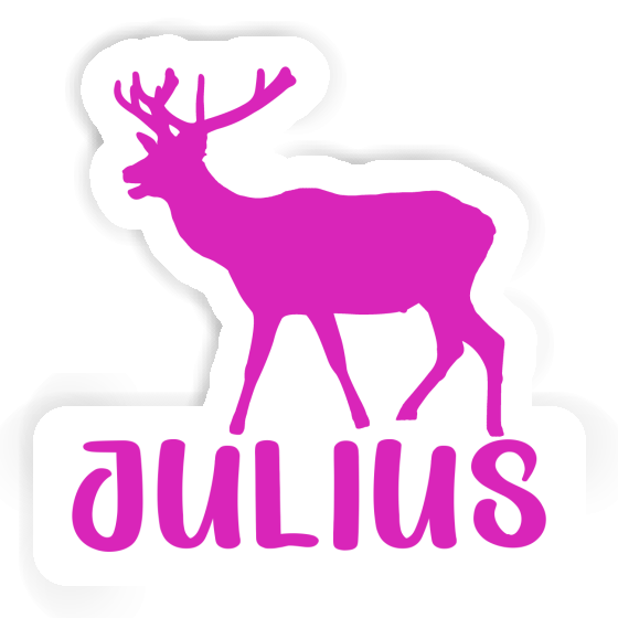 Julius Sticker Deer Laptop Image