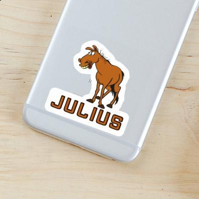 Horse Sticker Julius Laptop Image