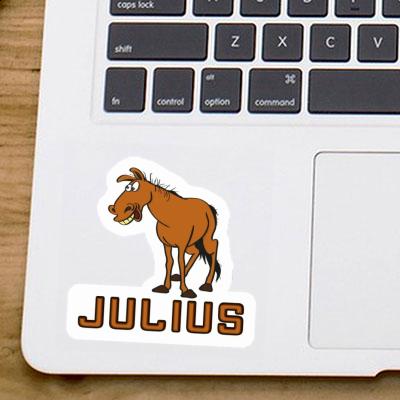 Horse Sticker Julius Image