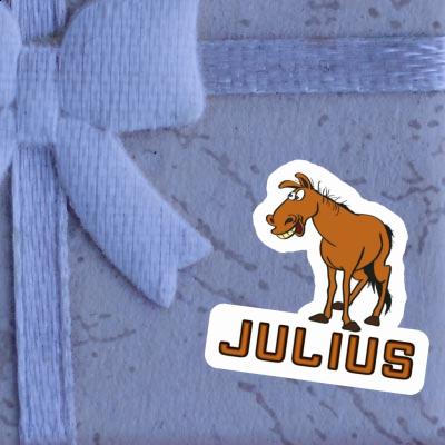 Horse Sticker Julius Image