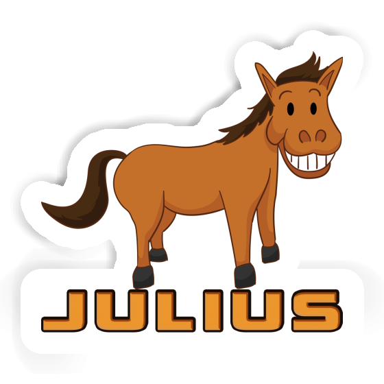 Sticker Julius Horse Image