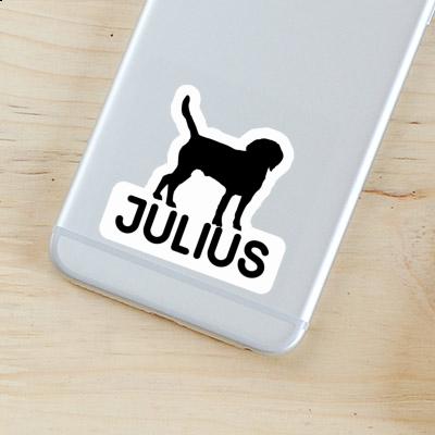 Dog Sticker Julius Notebook Image