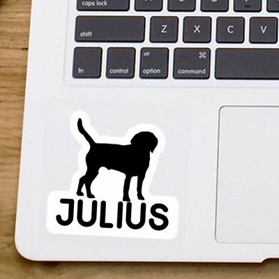 Dog Sticker Julius Notebook Image