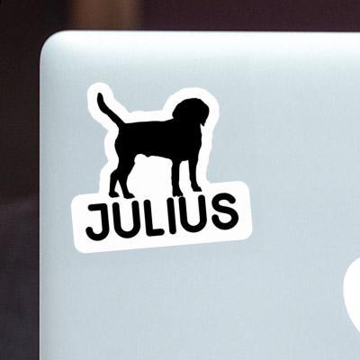 Autocollant Chien Julius Laptop Image