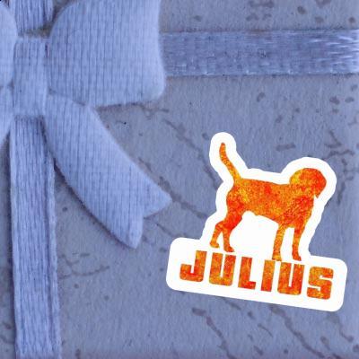 Julius Sticker Hund Laptop Image